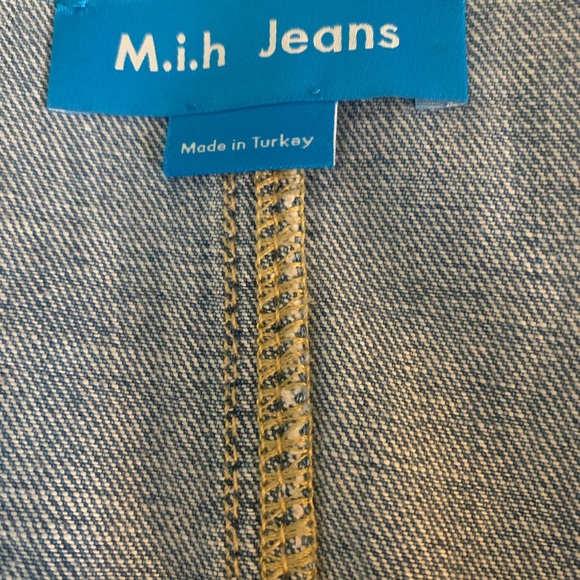 M.i.h. Jeans - women’s fashion overalls - Medium Denim color, front-zip - Picture 5 of 5